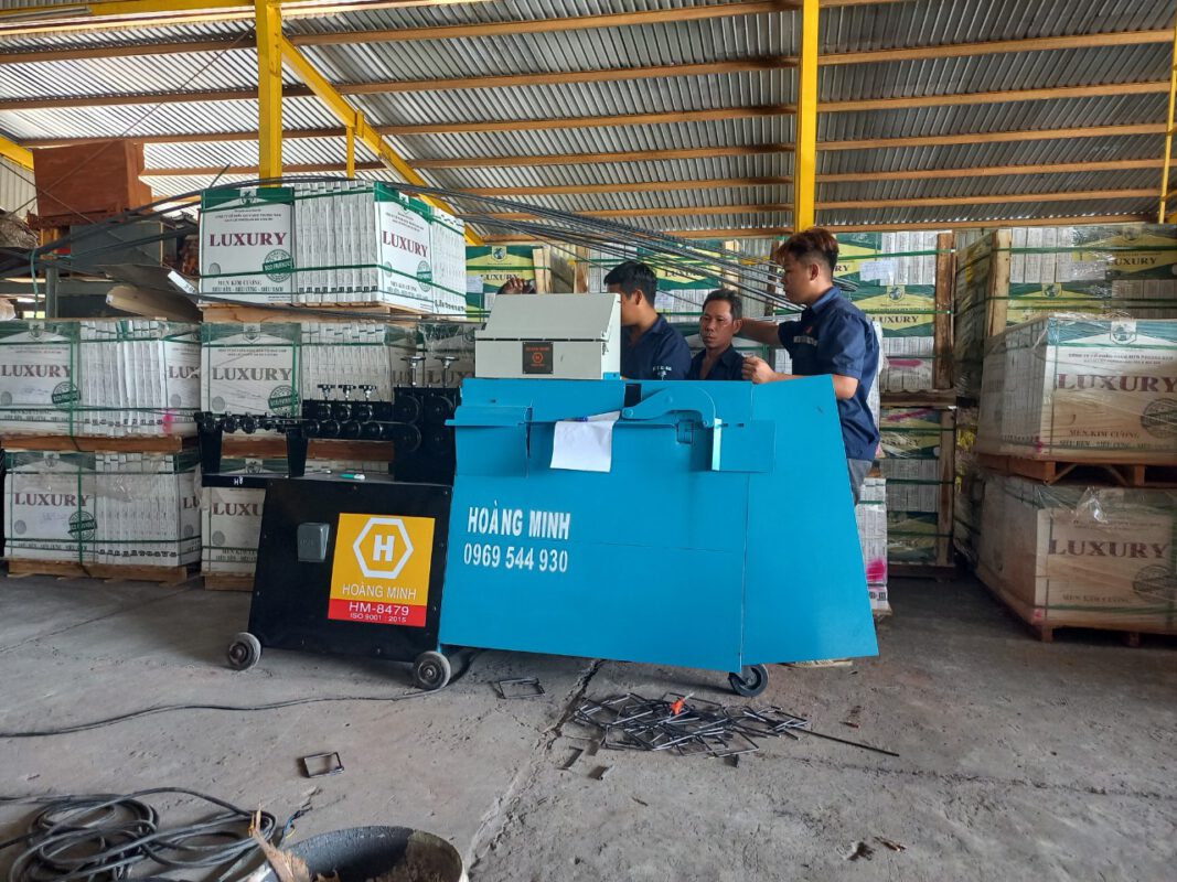 Hỗ trợ kiểm tra, lắp ráp máy tại tập đoàn Tôn Hoa Sen