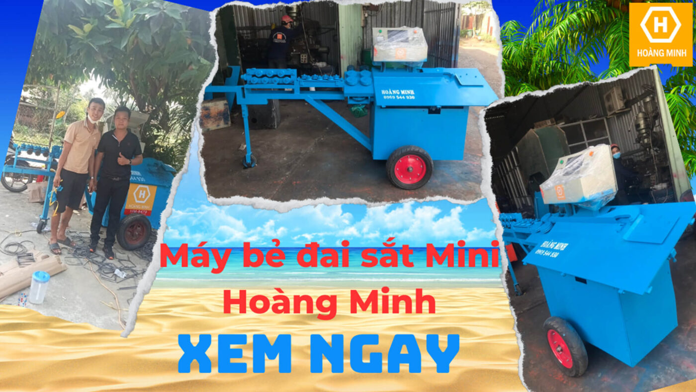 Máy bẻ đai mini